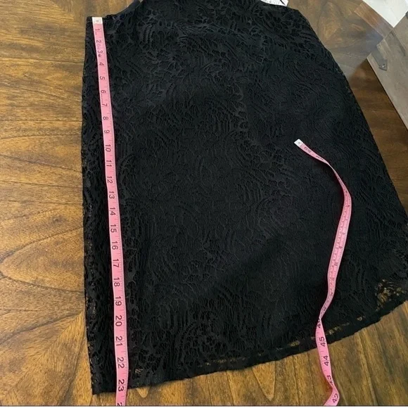 ZARA Black Lace Tank Mini Dress Size Small - Picture 10 of 10